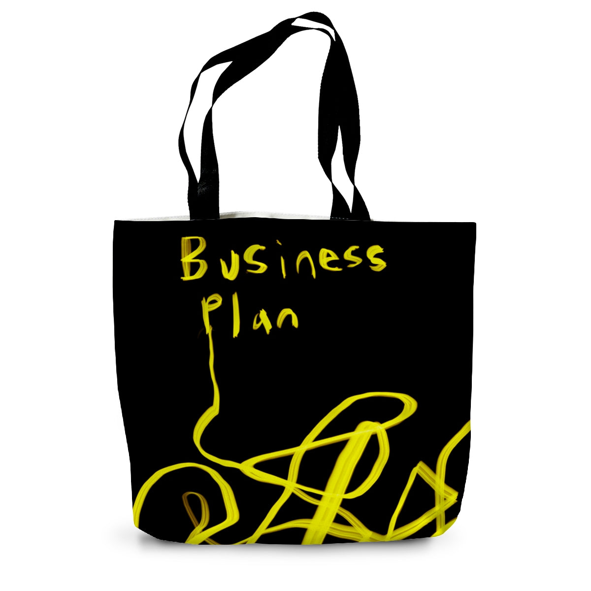 Business Plan Canvas Tote Bag